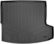 SMARTLINER All Weather Custom Fit Cargo Trunk Liner Trunk Floor Mat Black for 2019 Acura RDX - All Models