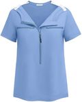 Deyeek Chemo Shirts for Port Access Women Tear Away Full Open Side Zipper Dialysis Shoulder Surgery Recovery Supplies