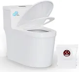 Simple Project 600w Upflush Toilet For Basement | One Piece Macerating Toilet With Macerator Pump System | Macerating Toilet System With 3 Water Inltes For Bathroom, Laundry, Sink