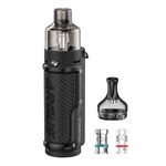 VOOPOO Argus Kit 40W Pod Mod Built in 1500mAh Battery with 2ml PnP Pod Cartridge Half DL & MTL Electronic Cigarette Vape (No Nicotine, No E Liquid) (Carbon Fiber)