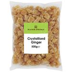 Crystallised Ginger 500g by Manor Springs