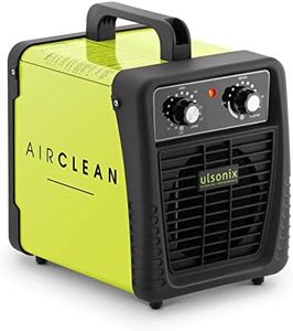 Ulsonix Industrial Ozone Generator Air Purifier Ozone Steriliser Timer 10000mg/hr 95W AIRCLEAN 10G-ECO (60 Min Timer, Powder-Coated Steel, Stainless Steel Filter)