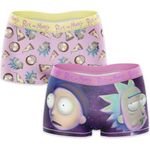 Warner Bros Boys' Power Puff Girls, Tom & Jerry Sports Short Underwear Set in S, M, L, XL Panties, 2-Pack Rick & Morty Boyshort, L (Pack of 2)