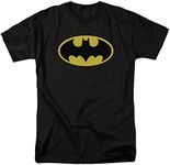 Batman DC Comics Classic Logo Superhero Adult T-Shirt Tee