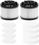 Emiif 6 Pack Pre & Post Motor Filters Replacement For LVAC-200 Cordless Vacuum Cleaner