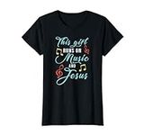 Jesus & Music Christian T-Shirt - M