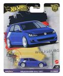 Hot Wheels Volkswagen Golf MK7, Car Culture Circuit Legends Vehicles for Kids 3 Years Old & Up and Adult fans and Collectors, Premium Collection of Car Culture 1:64 Scale Vehicles, HRV79