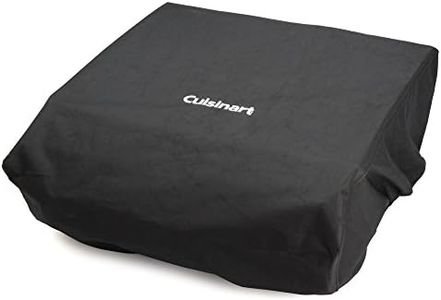 Cuisinart Gourmet Two Burner Gas Griddle Cover and Tote, Black