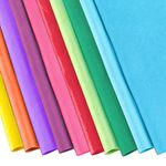 30pk Coloured Tissue Paper Sheets for Wrapping | 70cm x 50cm Solid Colour Crepe Paper | Tissue Paper for Wrapping Gifts, Gift Boxes, Gift Bags, Packaging, Arts & Crafts, MIXCOLOR