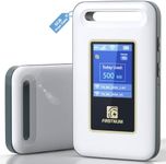 FIRSTNUM M4 4G LTE Mobile Hotspot, Portable WiFi Hotspot for Travel, No SIM Card or Contract Required, Pocket WiFi Device for RV & Outdoor Use, Connect Up to 10 Devices, 5GB Free US Data