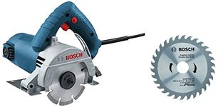 Bosch GDC 120 Professional Marble Cutter & 2608644272 TCT Wood Circular Saw Blade, Eco Series (110 x 20, 30 Teeth)
