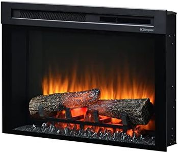 DIMPLEX XHD26 26" Firebox, Insert de Cheminée électrique/Encastre Cheminée - Chauffage 1400W - Effet de Flamme LED Optiflame - Télécommande - Vitesse des Flammes réglable et Entre Rouge et Le Bleu