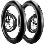 XFLYP 2 Pack Fat Tyre Bike Tubes, 2