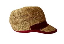 Natural vetiver Cooling Cap/Natural Handmade Cap for Unisex/usira handicrafts Golden