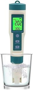 FIRE BULL Digital Water Quality Tester 8 in 1, PH/TDS/EC/ORP/S.G/H2/SALT/TEMP Tester, Portable Water Tester with LCD Display, for Drinking Water/Swimming Pool/Spa/Laboratory/Aquaria