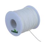 PMLAND 1 X Roll of 100 Yards Lift Shade Cord 1.2 mm - White