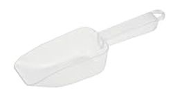 Winco White Utility Plastic Scoop, 10-Ounce