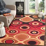 Status Taba Rug Multicolour with Anti Skid Backing