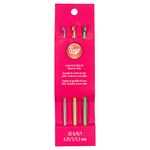 Boye Aluminum Crochet Hook Set, Sizes G-I