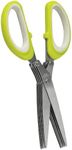 Premier Housewares Herb Scissors - Lime Green/White