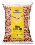 Rani Peanuts, Raw Whole With Skin (uncooked, unsalted) 14oz (400g) ~ All Natural | Vegan | Gluten Friendly | Kosher | Fresh Product of USA ~ Spanish Grade Groundnut/Red-skin