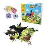 Kidology Animals Flash Cards for Kids | Fancy Zoo Fun Education Animals Augmented Reality 4D AR Learning Cards | Magical Animal Interactive Educational Game Create Fun Animation Toys (Fancy Zoo)