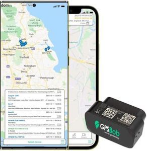 GPSBob 5 Year 2G OBD GPS Tracker, All Inclusive, No Monthly Fees, No Subscriptions, One Off Fee, 5 Years Service Included, Car, Van, Truck, Caravan, Motorhome Tracker, Plug and Play