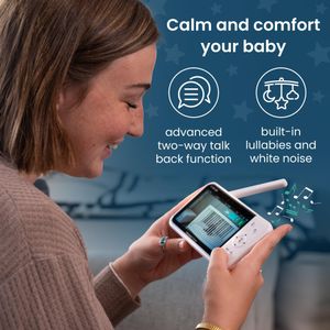 Babysense Prisma Baby Monitor with 2 Cameras – Video & Audio