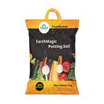 TrustBasket Enriched Organic Earth Magic Potting Soil Fertilizer for Plants (5 kg) | Soil for Plants | Potting Soil Mix for Plants