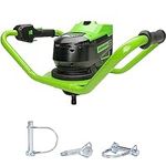 Greenworks 80V Brushless Earth Auger Power Head/Post Hole Digger, Tool Only