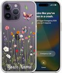 CASEZILY Personalized Flower Phone 