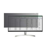 StarTech.com Monitor Privacy Screen for 34 inch Ultrawide Display - 21:9 Widescreen - Computer Screen Security Filter - Blue Light Reducing Protector - Matte/Glossy - +/-30 Degree (PRIVSCNMON34W)