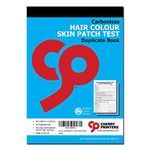 Cherry Carbonless NCR Hair Colour Skin Patch Test Duplicate Book A5 50 Sets Hairdressers