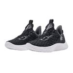 Under Armour Curry Flow 9 Team Basketball Shoes, Black/White, 56 EU