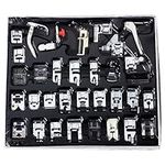 32Pcs Sewing Machine Presser Feet Kit, Sewing Machines Accessories Supplies Set