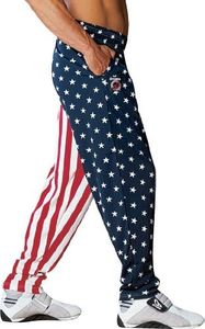 Otomix Men's American Flag USA Baggy Muscle Workout Pants