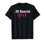 38 Special Girl 2A 2nd Amendment Right Snub Nose Revolver T-Shirt