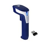 ScanAvenger 1D and 2D Portable Wireless Bluetooth Barcode Scanner: 3-in-1 - Cordless, Rechargeable Scan Gun for Inventory Management - Wireless, Handheld, USB Bar Code/QR Code Reader - Hand Scanner