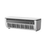 Mini Wall Mounted Air Conditioner Fan, Portable Ductless Air Conditioner Fan, with Remote Control, Releases Ice Mist Particlesfor Bedroom Office Kitchen (White)