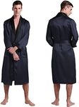 LilySilk Men's Silk Robe Luxurious 