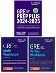 Kaplan GRE Prep Plus 2024-2025 / Kaplan GRE Math Workbook / Kaplan GRE Verbal Workbook: Updated For the New GRE Test; Our 80 Years' Expertise = Your Competitive Advantage; 6 Practice Tests + Proven Strategies + Online