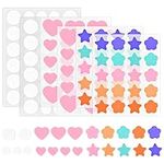 148Pcs Pimple Patches, Hydrocolloid Spot Patches Acne Patch Spot Treatment Stickers Starface Pimple Patches Acne Healing Dots for Spots Face Body(Assorted Styles)