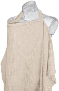 Poemtian Nursing Cover for Baby Breastfeeding Nursing Cover Poncho for Privacy Multi-use Adjustable Nursing Apron Cover Soft and Breathable Breastfeeding Supplies for Mother