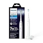 Philips Sonicare 4100 Power Toothbrush, Rechargeable Electric Toothbrush with Pressure Sensor, White HX3681/23