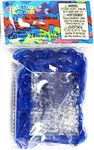 Rainbow Loom ~~ Ocean Blue Jelly Rubber Bands Refill + C-Clips