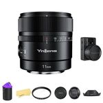 Yongnuo Yn11Mm F1.8S Lens W/Remote Controller For Sony 11Mm F1.8 Large Aperture Fixed Prime Lens Auto Focus Aps-C Frame Ultra Wide Angle Lens For Sony E Mount Mirrorless Cameras
