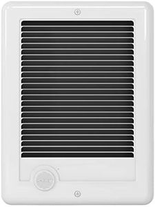 Cadet Com-Pak Electric Wall Heater Complete Unit Without Thermostat (Model: CSC102W, Part: 67541), 3415/2560 BTU, 240/208 Volt, 1000/750 Watt, White