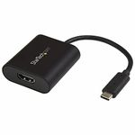 StarTech.com USB C to 4K HDMI Adapter - 4K 60Hz - Thunderbolt 3 Compatible - USB Type C to HDMI Video Display Adapter (CDP2HD4K60SA)