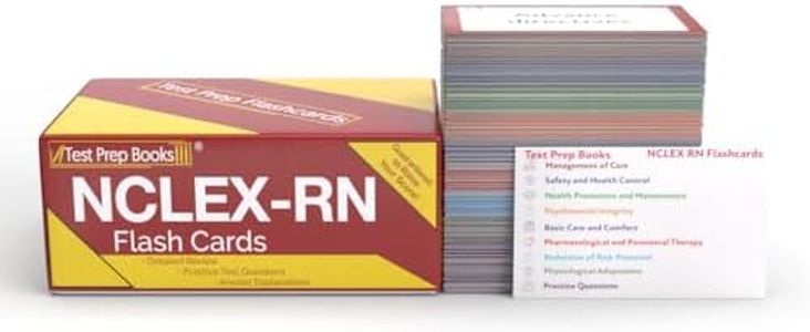 NCLEX RN Examination Prep Study Cards: NCLEX RN Review 2024 and 2025 with Practice Test Questions [2nd Edition]