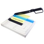 Paper Cutter, Paper Cutting Machine, 12 "A4 Cutting Length, 10 Sheet Capacity, with Safety Protection Device and Blade Lock, Suitable for Office, School or Commercial usePaper Cutter